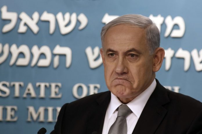 Time to call it- Israeli Prime Minister Netanyahu. EPA:Gali Tibbon
