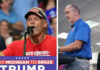 Trump and Harris, with starkly different records on labor issues, are both courting union voters Both candidates are reaching out to union leaders and rank-and-file members. Jim Watson/AFP via Getty Images and Andrew Harnik/Getty Images