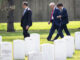 Trump campaign violated rules in Arlington National Cemetery visit, cemetery legal expert explains This photo, taken with permission from cemetery officials, shows Donald Trump during his visit to Arlington National Cemetery on Aug. 26, 2024. Kevin Carter/Getty Images