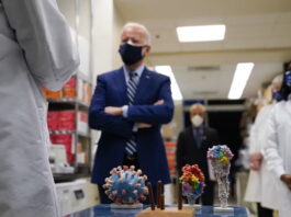 Biden began his presidency in the throes of the COVID-19 pandemic. Evan Vucci/AP Photo