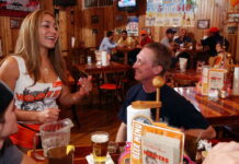 Servers told researchers that they were instructed to make their male customers feel special. Brian Brainerd/The Denver Post via Getty Images