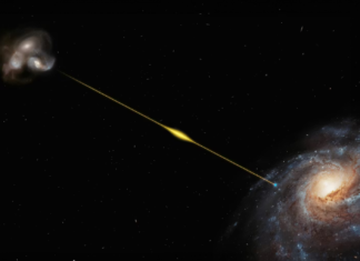 Mysterious blasts of radio waves from across the universe called fast radio bursts help astronomers catalog matter. ESO/M. Kornmesser, CC BY-SA