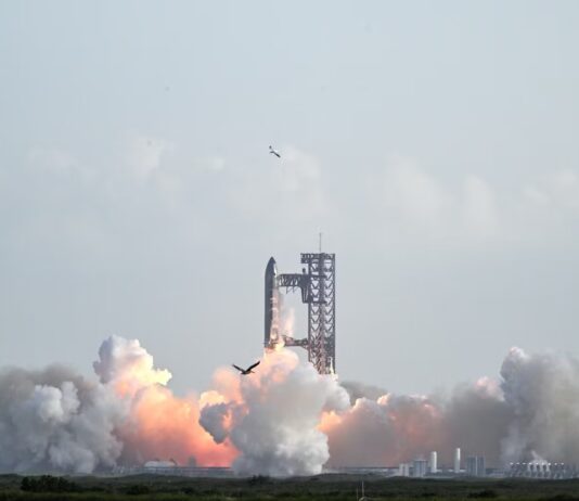 SpaceX’s Starship rocket launches in August 2025. Ronaldo Schemidt/AFP via Getty Images