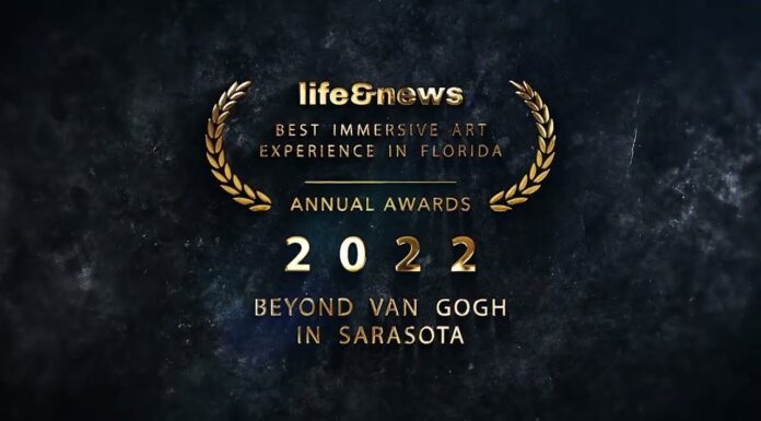 Beyond Van Gogh is named Best Immersive Art Experience in Florida