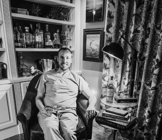Photographed in his home library, world renown Johns Hopkins University neurosurgeon, adventurer, and rare art collector Paul Birinyi reflects on his remarkable Adney Alden experience and what's next, during an exclusive interview with Michael Mink at Life & News – L&N/AP
