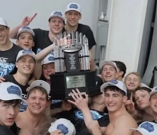 Owen Lloyd named "Collegiate Swimmer of the Year"