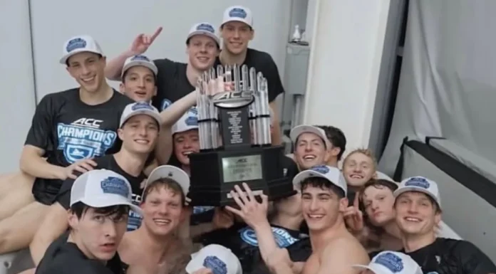 Owen Lloyd named "Collegiate Swimmer of the Year"