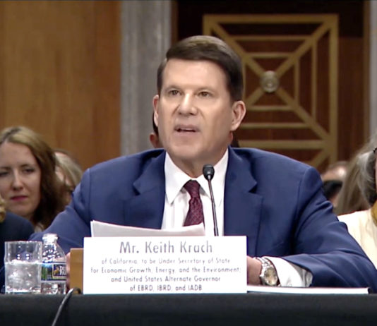 Keith Krach unanimously confirmed by Senate as Under Secretary of State